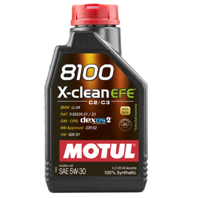 111687 motul 8100 x-clean efe 5w30
