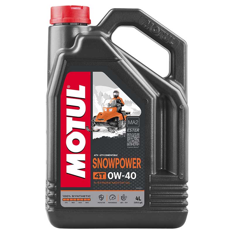 MOTUL SNOWPOWER 0W-40 4T 4 л.