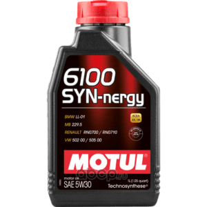 107970 MOTUL 6100 SYN-NERGY5W30 112137 motul 6100 SYN-NERGY 5W30