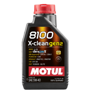 109761 MOTUL 8100 X-CLEAN GEN2 5W40 109761 motul 8100 x-clean gen2 5w40