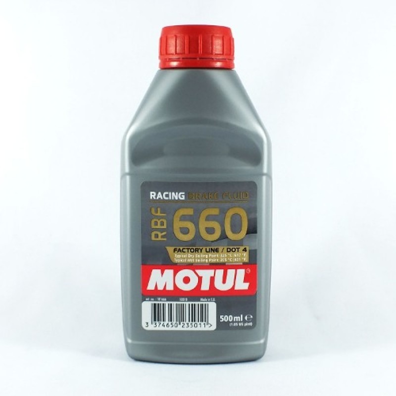 101666 MOTUL RBF 660 MOTUL RBF 660 FACTORY LINE DOT4 Т/FMVSS 116 DOT 4 / SAE J 1703 .СПОРТ.T=328°Cормозная жидкость, 500 мл 101666 MOTUL RBF 660 MOTUL RBF 660 FACTORY LINE DOT4 Т/FMVSS 116 DOT 4 / SAE J 1703 .СПОРТ.T=328°Cормозная жидкость, 500 мл