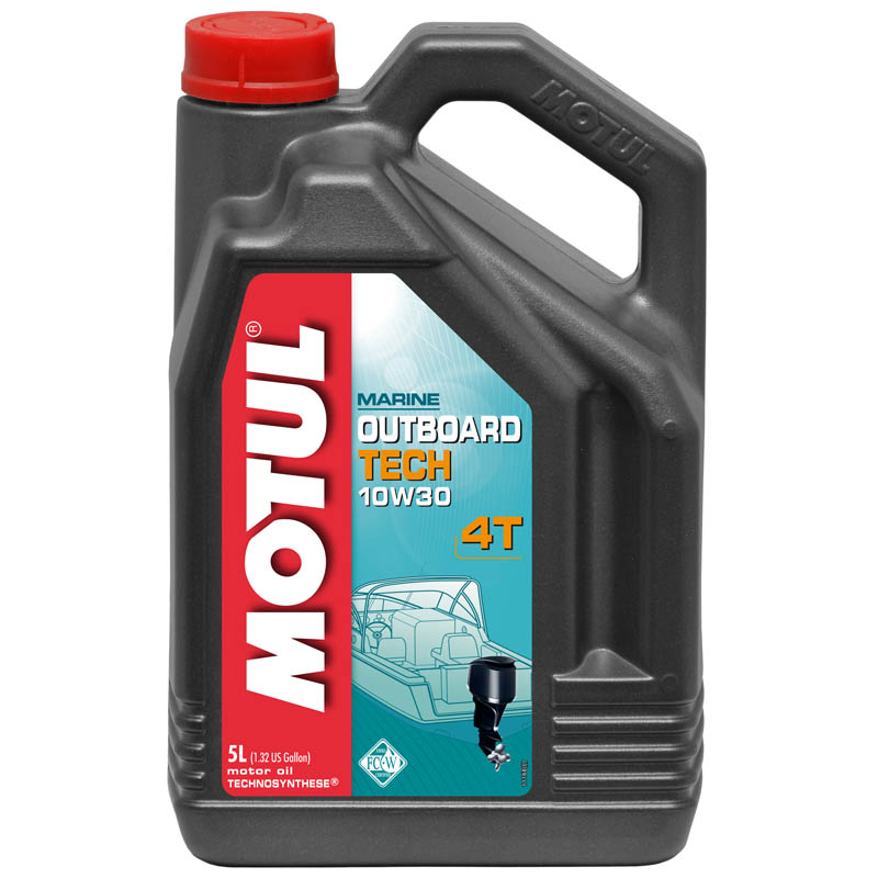 106447 Масло MOTULOutboard Tech 4T 10W30 моторное, полусинтетическоое для четырехтактных лодочных двигателей, 5 литров 106447 Масло MOTULOutboard Tech 4T 10W30 моторное, полусинтетическоое для четырехтактных лодочных двигателей, 5 литров