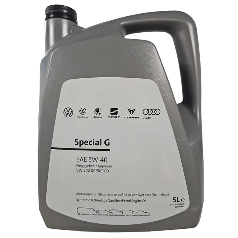 GS55502M4EUR VW-VAG SPECIAL G 5W40 GS55502M2EUR VW-VAG SPECIAL G 5W40