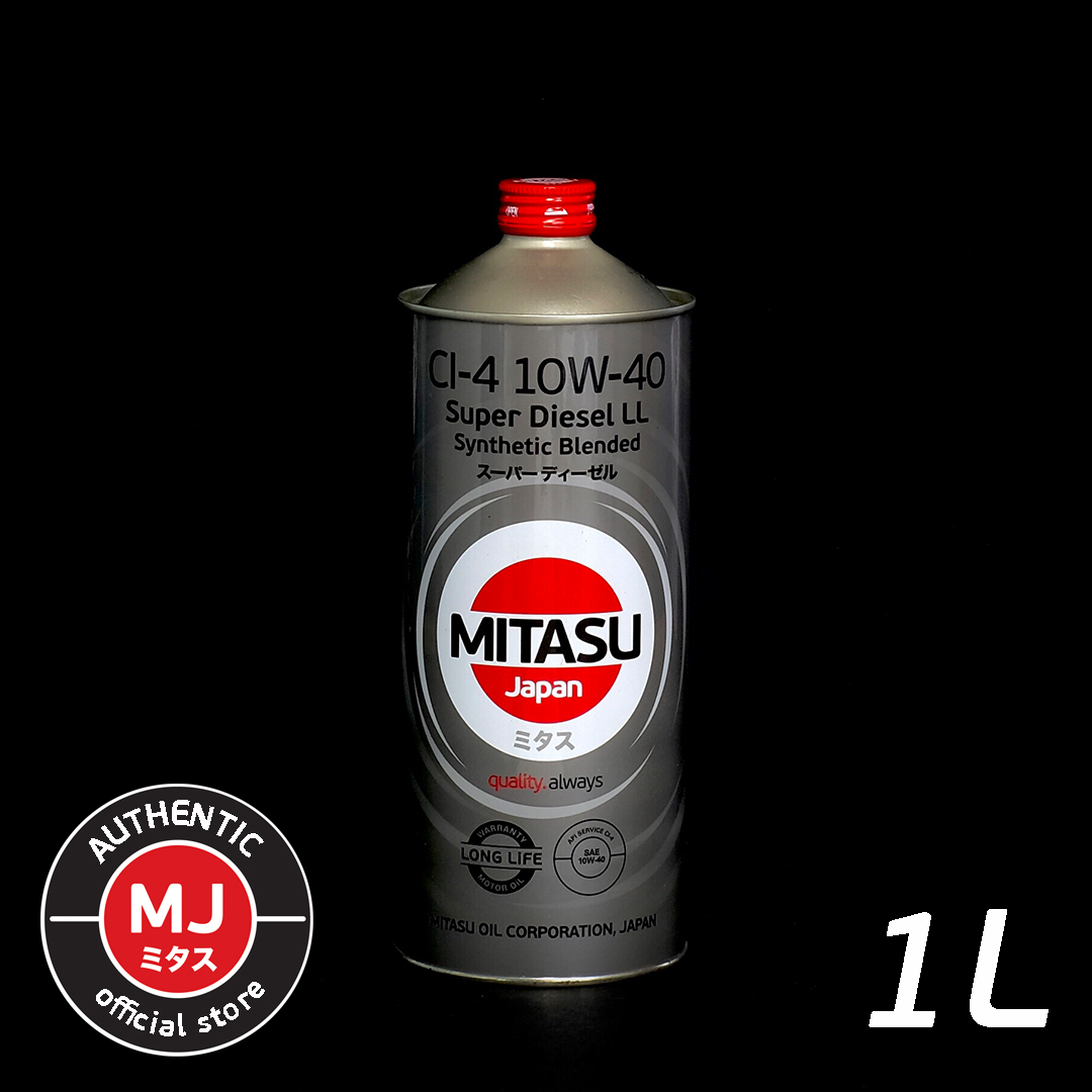 MJ2221 MITASU SUPER LL DIESEL CI-4 10W40 Synthetic Blended